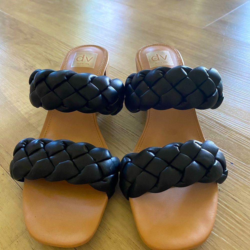 Dolce Vita Stacey braided heeled sandal